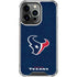 NFL Houston Texans Distressed iPhone 16 Pro Clear Case